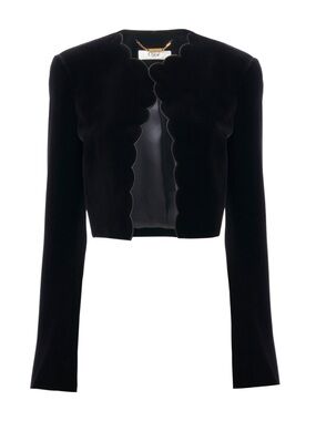 ✨ NEW CHLOE Velvet Scalloped Spencer Jacket
$2,250